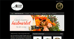 Desktop Screenshot of aarrestadblomster.no